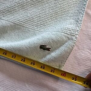 Lacoste Light Green Bath Towel